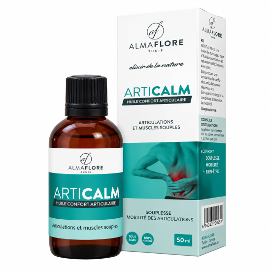 ALMAFLORE  ARTICALM - HUILE DE MASSAGE DOULEURS ARTICULAIRES 50ML