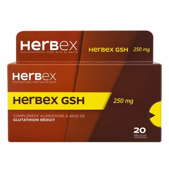HERBEX - GSH 250MG 20 GELULES
