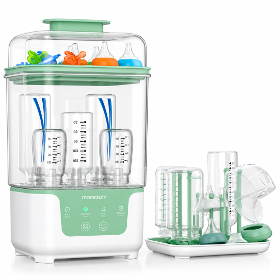 MOMCOZY - STERILISATEUR SECHE BIBERONS 4EN1