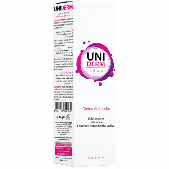 VITAL UNIDERM CRÈME 45GR pour Beauté