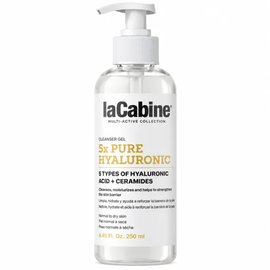 LA CABINE 5X PURE HYALURONIC GEL NETTOYANT 250ML