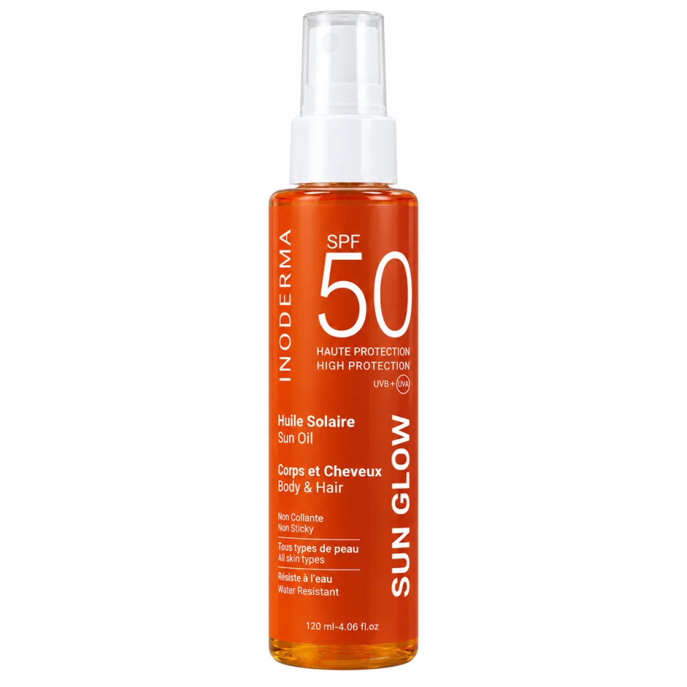 INODERMA ALOHA VAI - HUILE SOLAIRE SUN GLOW SPF50 120ML
