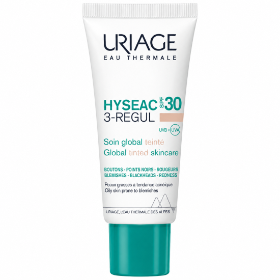 URIAGE HYSEAC 3 REGUL - SOIN GLOBAL TEINTE SPF30 40ML