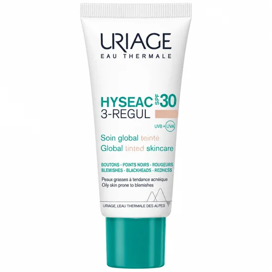 URIAGE HYSEAC 3 REGUL - SOIN GLOBAL TEINTE SPF30 40ML
