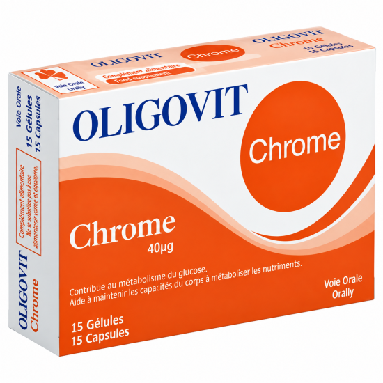VITAL OLIGOVIT CHROME 15 GELULES
