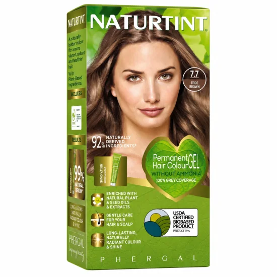 NATURTINT - COLORATION PERMANENTE 7.7 BLOND MOYEN 170 ML