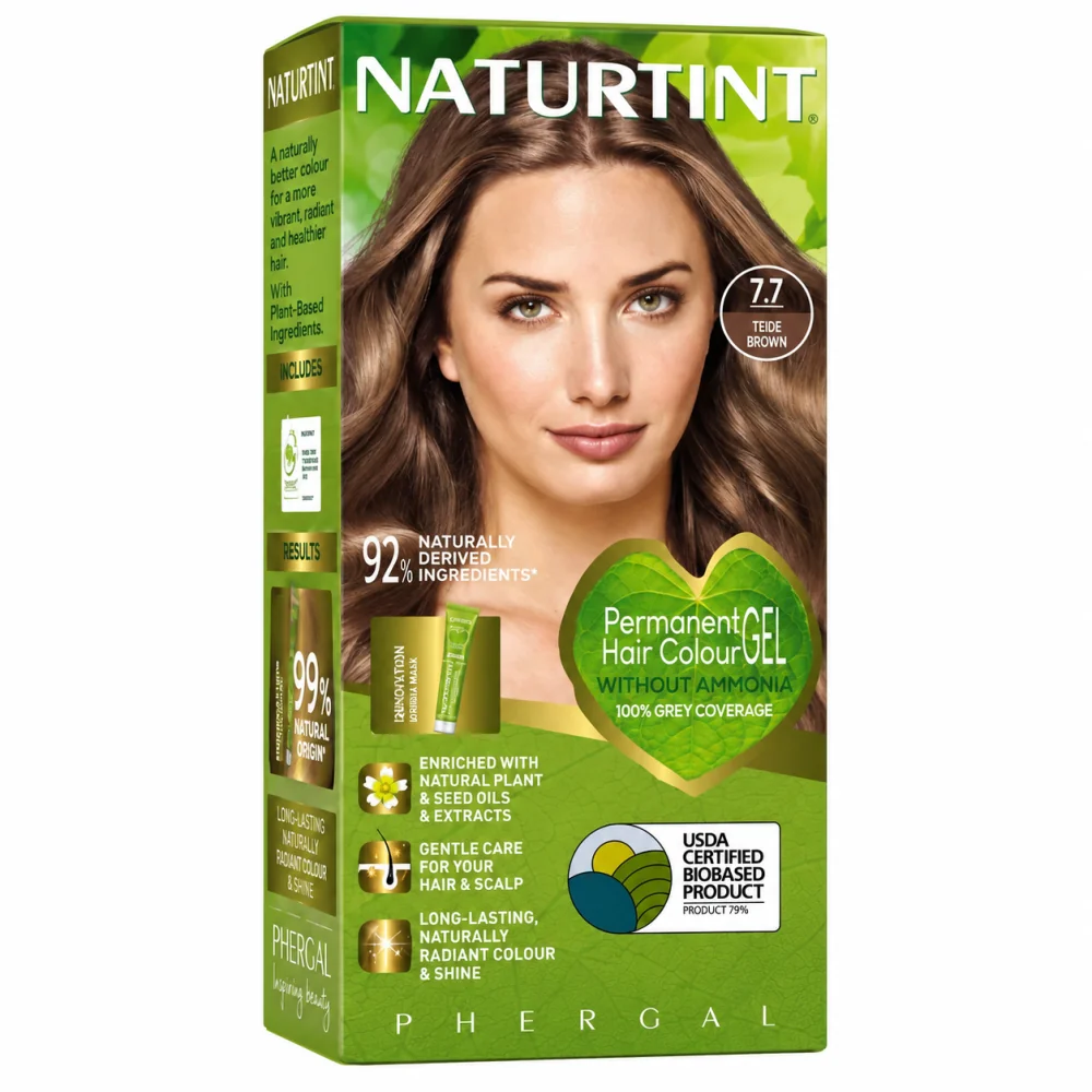 NATURTINT - COLORATION PERMANENTE 7.7 BLOND MOYEN 170 ML