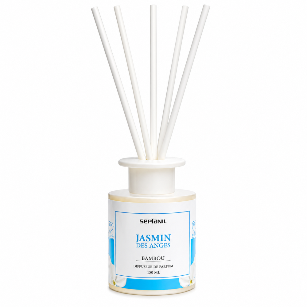SEPTANIL - DIFFUSEUR DE SENTEUR EN BAMBOU JASMIN MACHMOUM 150ML