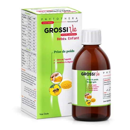 VITAL PHYTOTHERA - GROSSIVIT SUSPENSION 250ML