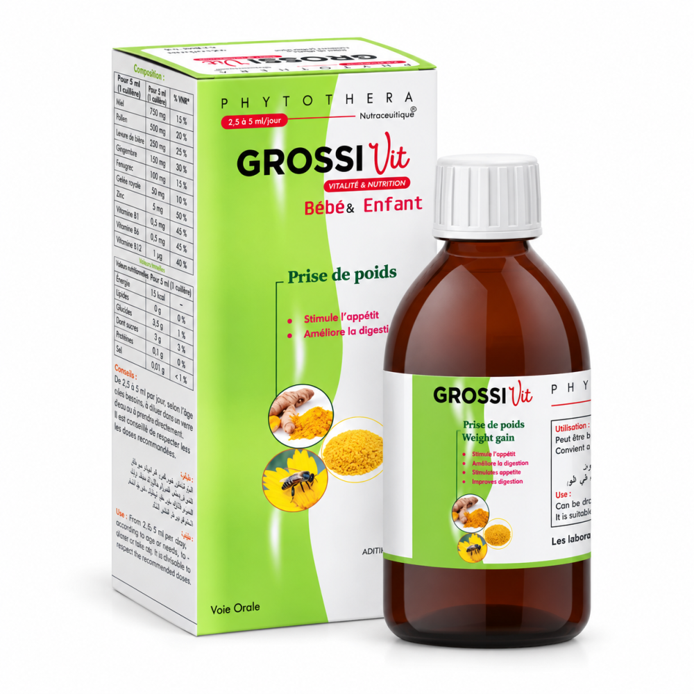 VITAL PHYTOTHERA - GROSSIVIT SUSPENSION 250ML