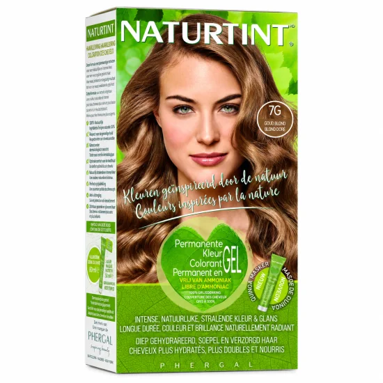 NATURTINT - COLORATION PERMANANTE 7G BLOND DORE 170 ML