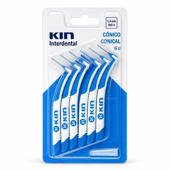 KIN - BROSSETTE INTERDENTAIRE CONIQUE 1,3MM 6 PIECES