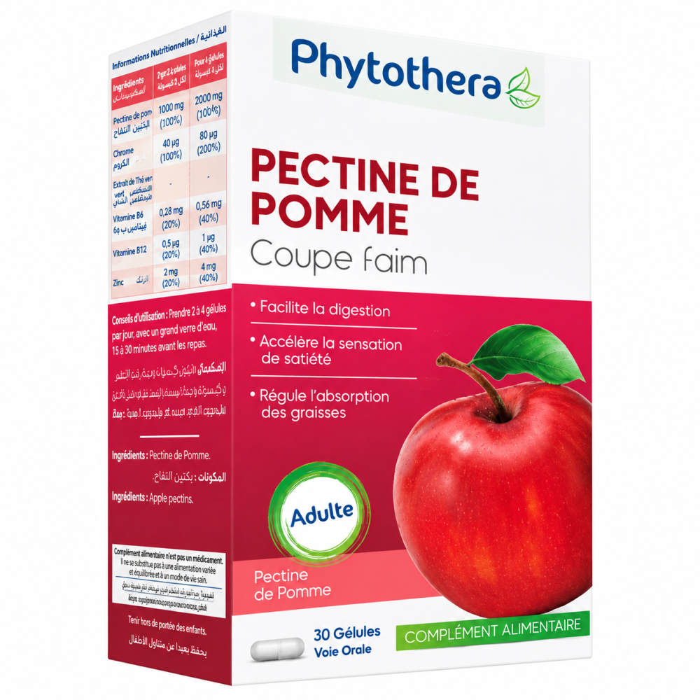 VITAL PHYTOTHERA - PECTINE DE POMME 30 GELULES