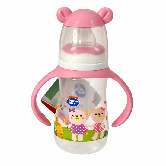 BABY PUR -  BIBERON  PP-FUNNY AVEC ANES 125ML REF.72004