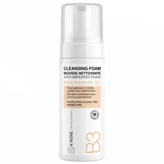 k-REINE - MOUSSE NETTOYANTE ANTI IMPERFECTIONS NIACINAMIDE B3 150ML