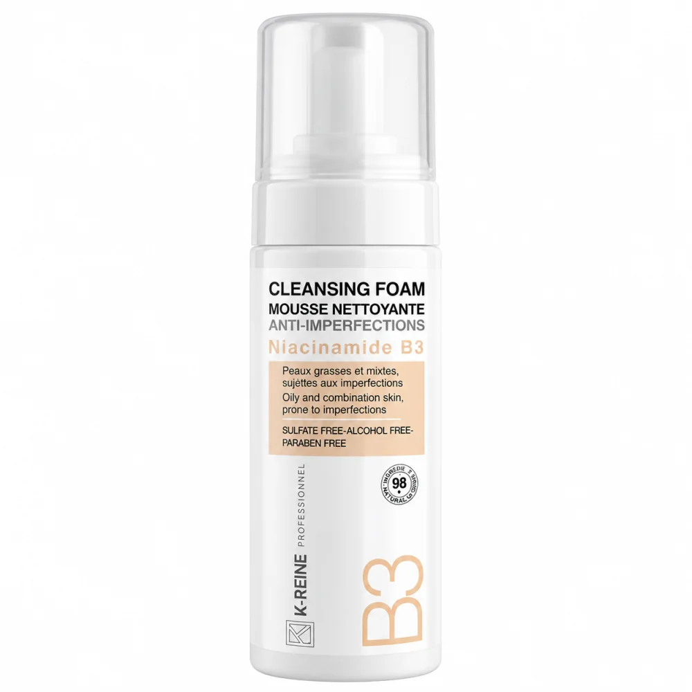 k-REINE - MOUSSE NETTOYANTE ANTI IMPERFECTIONS NIACINAMIDE B3 150ML