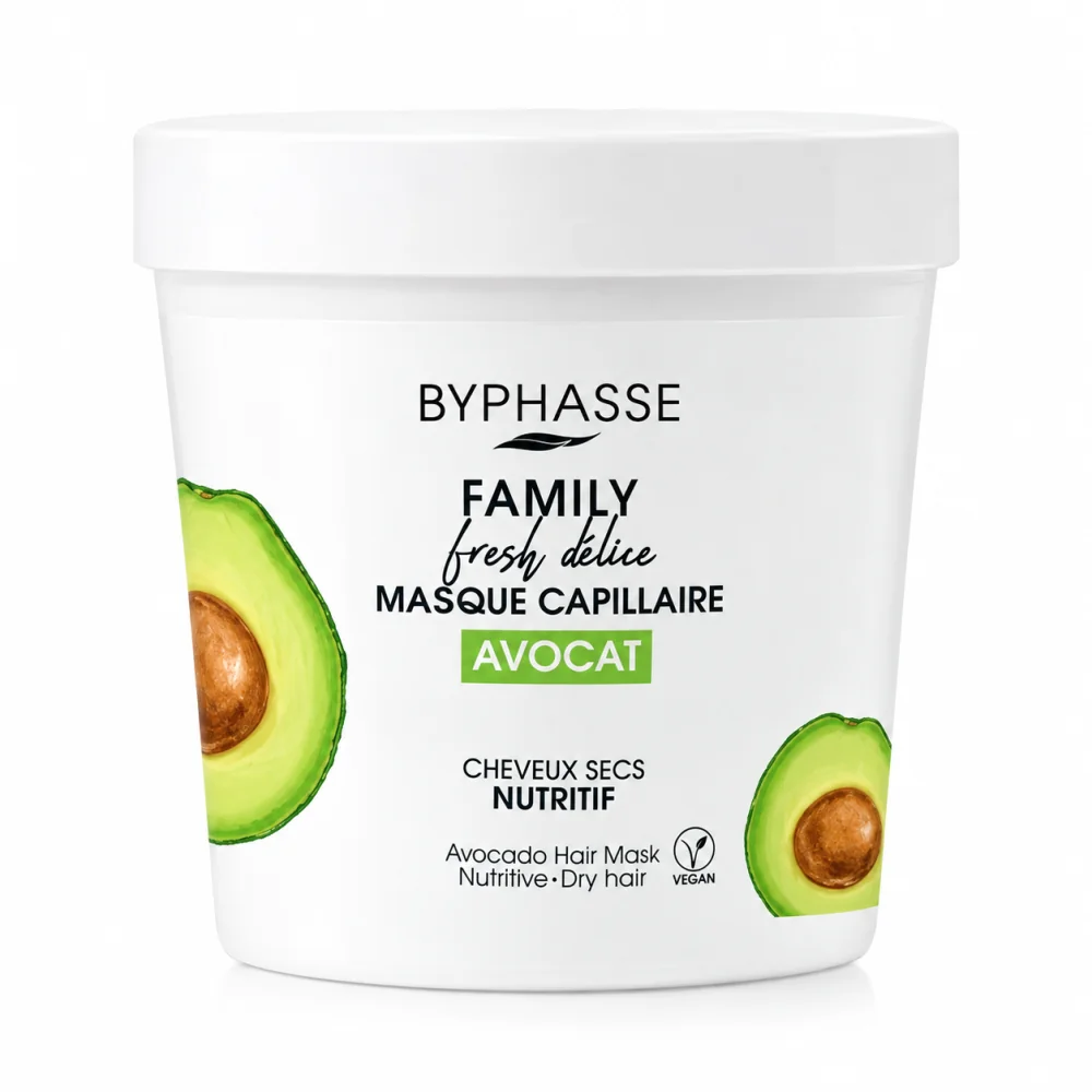 BYPHASSE FAMILY - MASQUE CAPILLAIRE AVOCAT CHEVEUX SECS 250ML