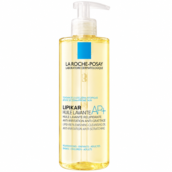 LA ROCHE POSAY LIPIKAR AP+ - HUILE LAVANTE PEAUX TENDANCE ECZEMA ATOPIQUE 400ML