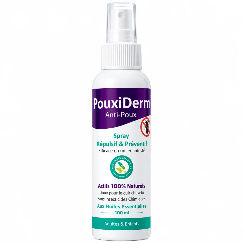 INODERMA POUXIDERM - SPRAY REPULSIF & PREVENTIF ANTI-POUX 100ML
