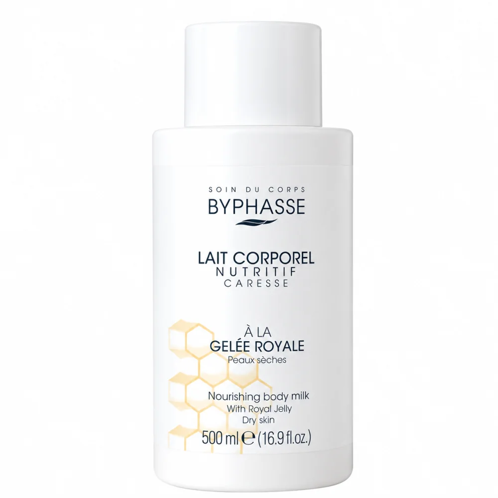 BYPHASSE - LAIT CORPOREL NUTRITIF A LA GELEE ROYALE 500ML
