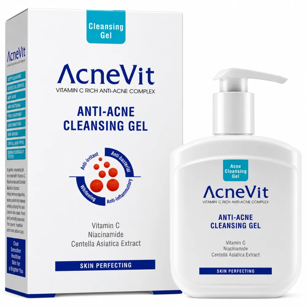 ACNEVIT - GEL NETTOYANT ANTI ACNE 200ML