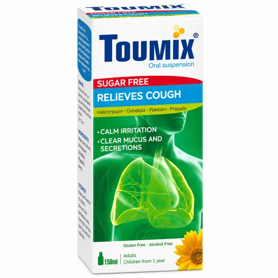 TOUMIX ADULTE SIROP SANS SUCRE 150ML