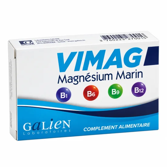 GALIEN VIMAG - MAGNESIUM MARIN + VITAMINES B 30 COMPRIMES