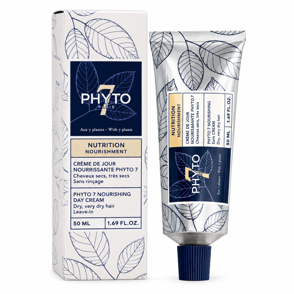 PHYTO PHYTO 7 - CREME DE JOUR HYDRATATION BRILLANCE AUX 7 PLANTES 50ML