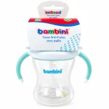 BAMBINI - TASSE AVEC PAILLE ANTI FUITE - 445