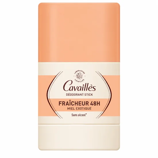 ROGE CAVAILLÈS - DÉODORANT STICK FRAÎCHEUR 48H MIEL EXOTIQUE 50ML