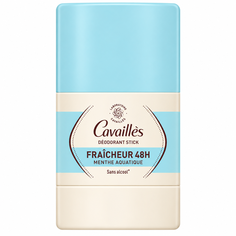 ROGE CAVAILLÈS - DÉODORANT STICK FRAÎCHEUR MENTHE AQUATIQUE 48H