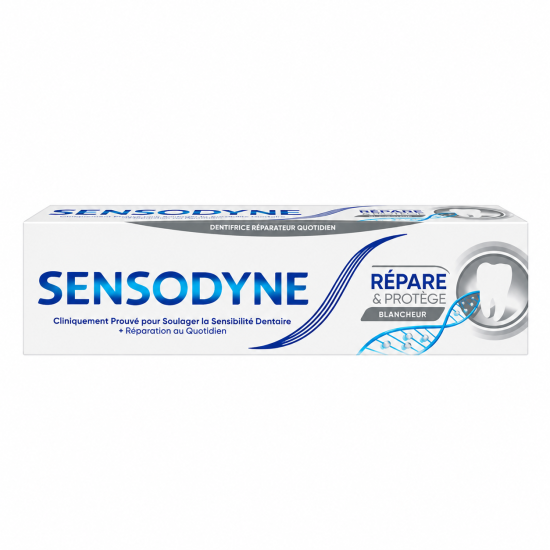 SENSODYNE - DENTIFRICE BLANCHEUR REPARE ET PROTEGE 75ML