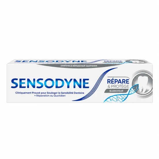 SENSODYNE - DENTIFRICE BLANCHEUR REPARE ET PROTEGE 75ML
