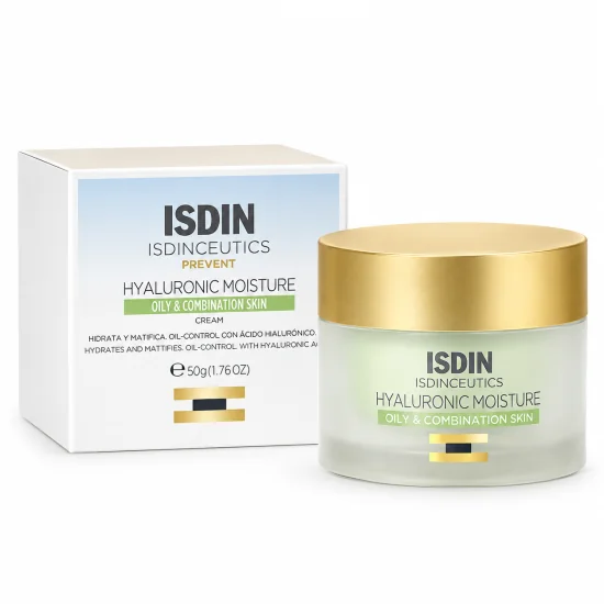 ISDIN ISDINCEUTICS - CREME HYDRATANTE A BASE D'ACIDE HYALURONIQUE PEAUX MIXTES A GRASSES 50G