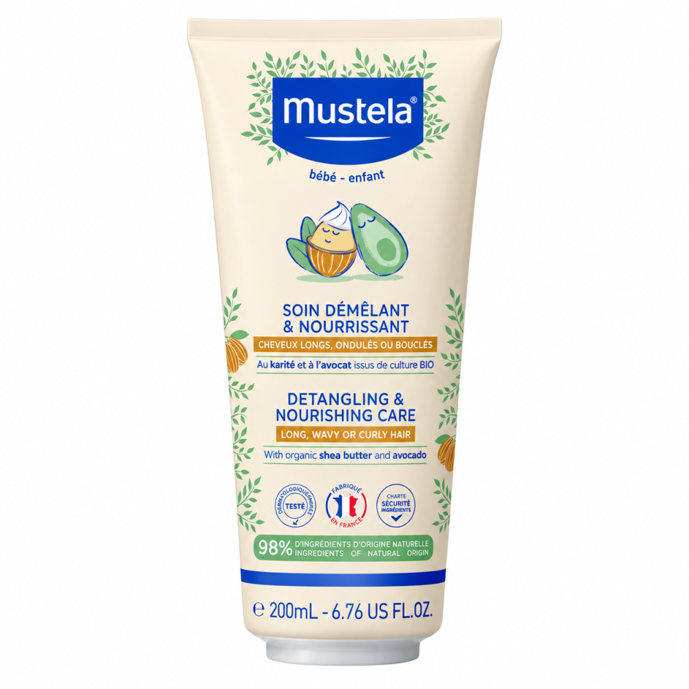 MUSTELA - SOIN DEMELANT ET NOURRISSANT CHEVEUX LONGS ONDULES OU BOUCLES 200ML