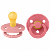 BIBS - LOT DE 2 SUCETTES PACIFIER DUSKY PINK 6-18MOIS