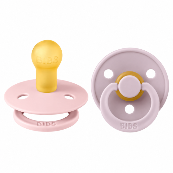 BIBS - LOT DE 2 SUCETTES PACIFIER BLOSSOM DUSKY LILAC 6-18MOIS