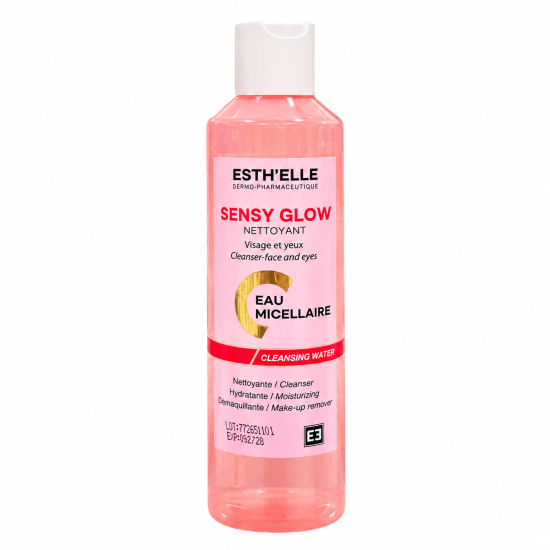 Esth'Elle Sensy Glow - Eau micellaire nettoyante - 250ml pour Femmes