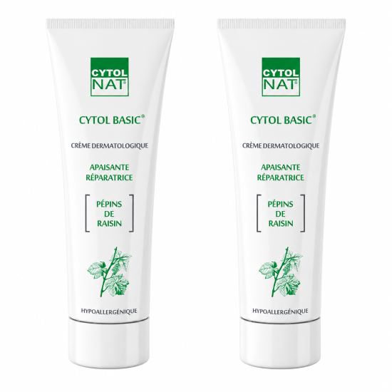 CYTOLNAT - LOT DE 2 CYTOL BASIC CREMES REPARATRICE 50ML