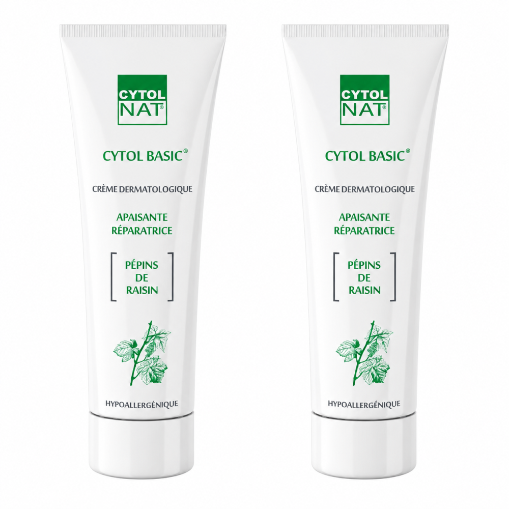 CYTOLNAT - LOT DE 2 CYTOL BASIC CREMES REPARATRICE 50ML