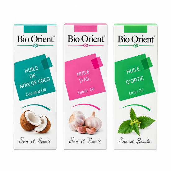 BIO ORIENT - LOT DE 3 HUILE 10ML AU CHOIX