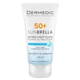DERMEDIC SUNBRELLA FLUIDE SPF50+ Peaux MIXTES A GRASSES pour Beauté