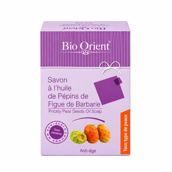 BIO ORIENT SAVON A L'HUILE DE PEPINS DE FIGUE DE BARBARIE pour Femmes