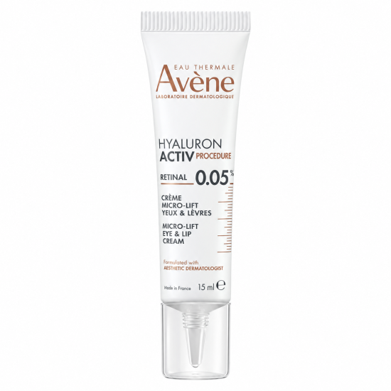 AVÈNE HYALURON ACTIV PROCEDURE RETINAL - CRÈME MICRO-LIFT YEUX & LÈVRES 15 ML