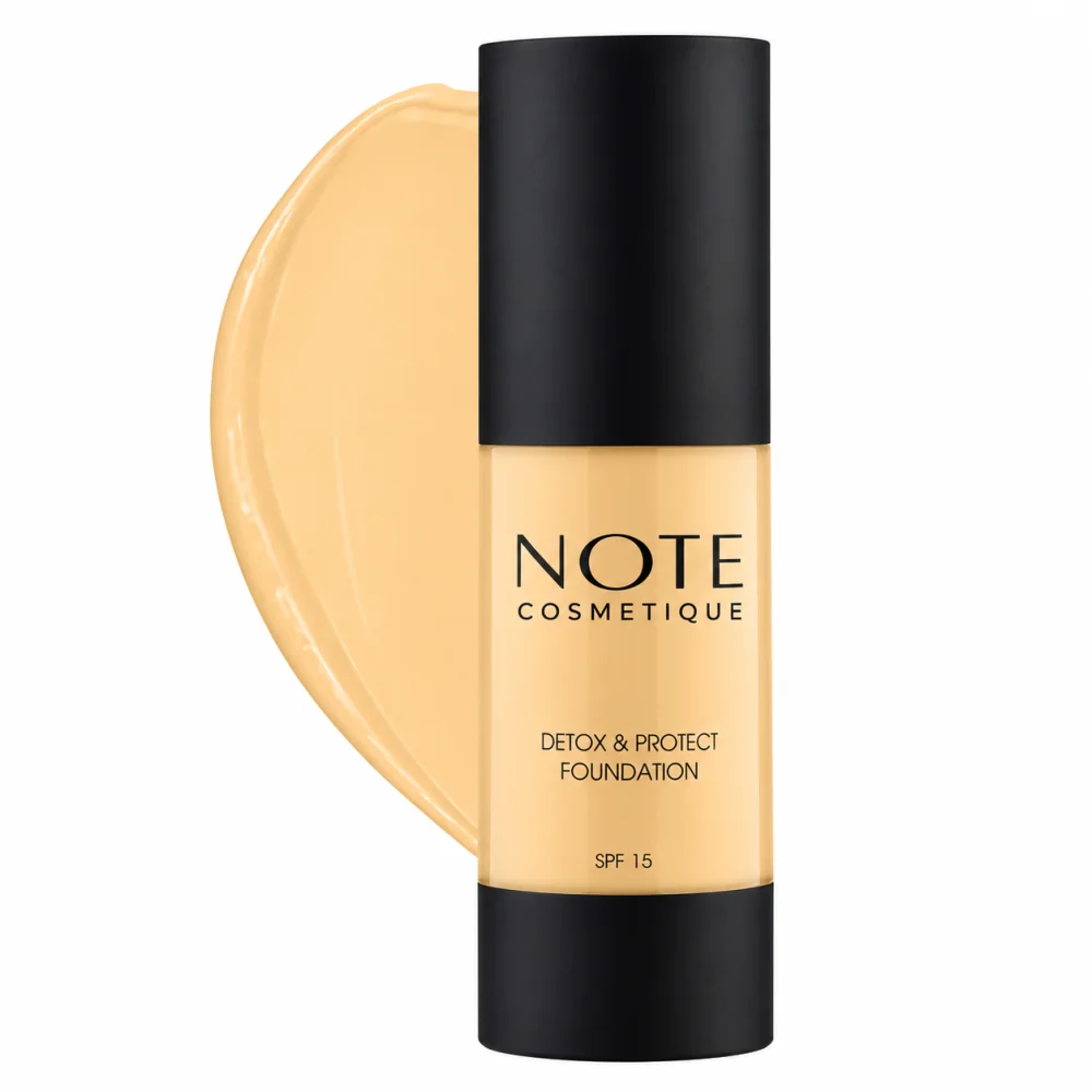 NOTE - DETOX AND PROTECT FOUNDATION SPF 15 REF: 03