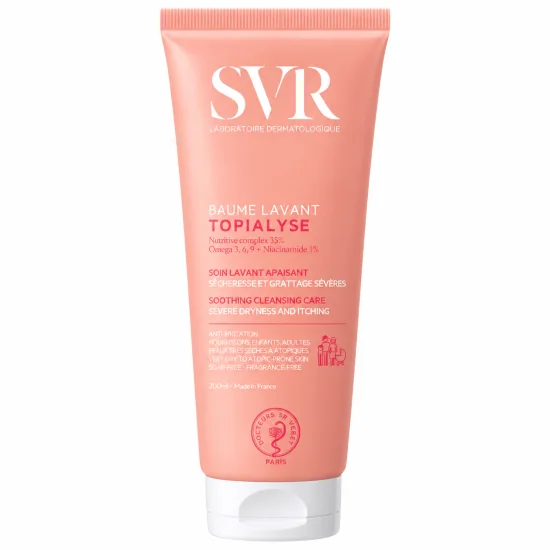 SVR TOPIALYSE BAUME LAVANT APAISANT 200ML pour Beauté