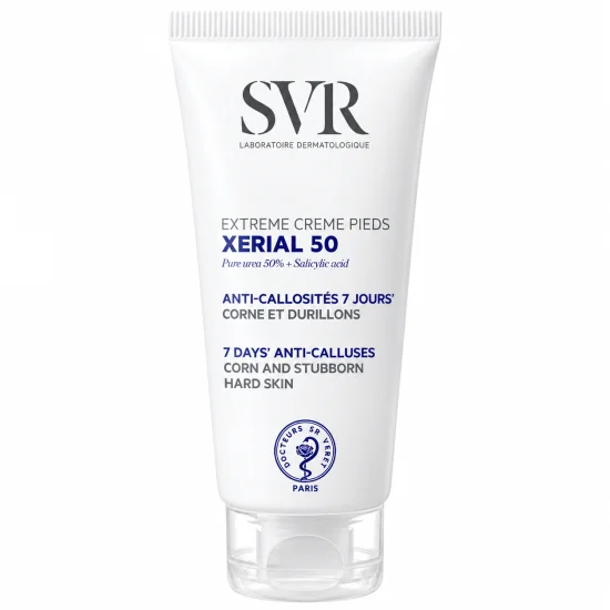 SVR XERIAL 50 EXTREME CREME PIEDS ANTI-CALLOSITES 50ML pour Beauté