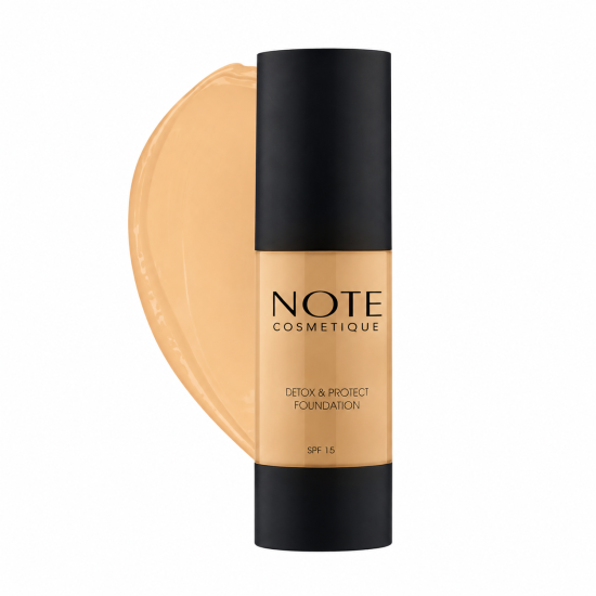NOTE - DETOX AND PROTECT FOUNDATION SPF 15 REF: 03