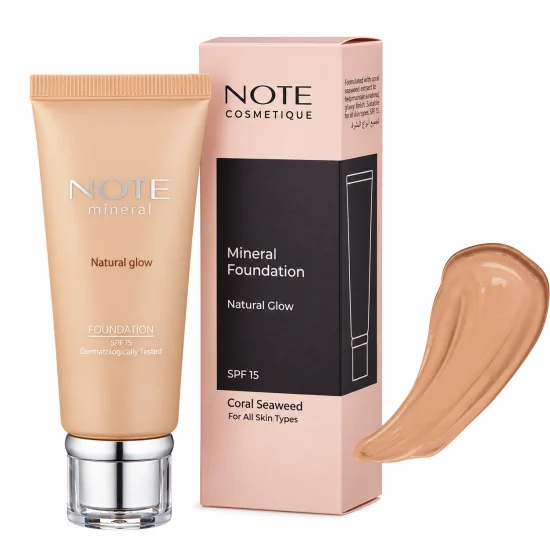 NOTE - FOND DE TEINT LIQUIDE MINERAL NATURAL GLOW