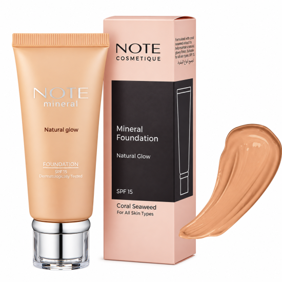 NOTE - FOND DE TEINT LIQUIDE MINERAL NATURAL GLOW